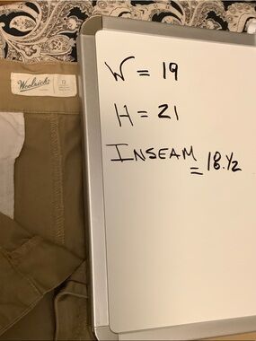 Woolrich Women’s Capris Khaki Tan, Size 12